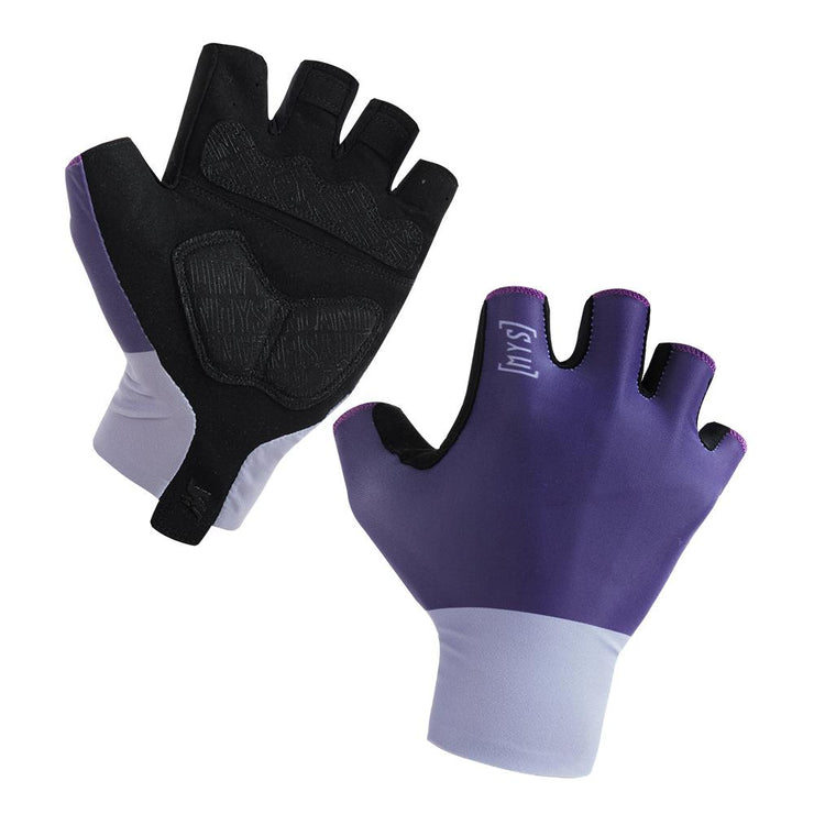 Skytree Cycling Gloves Purple
