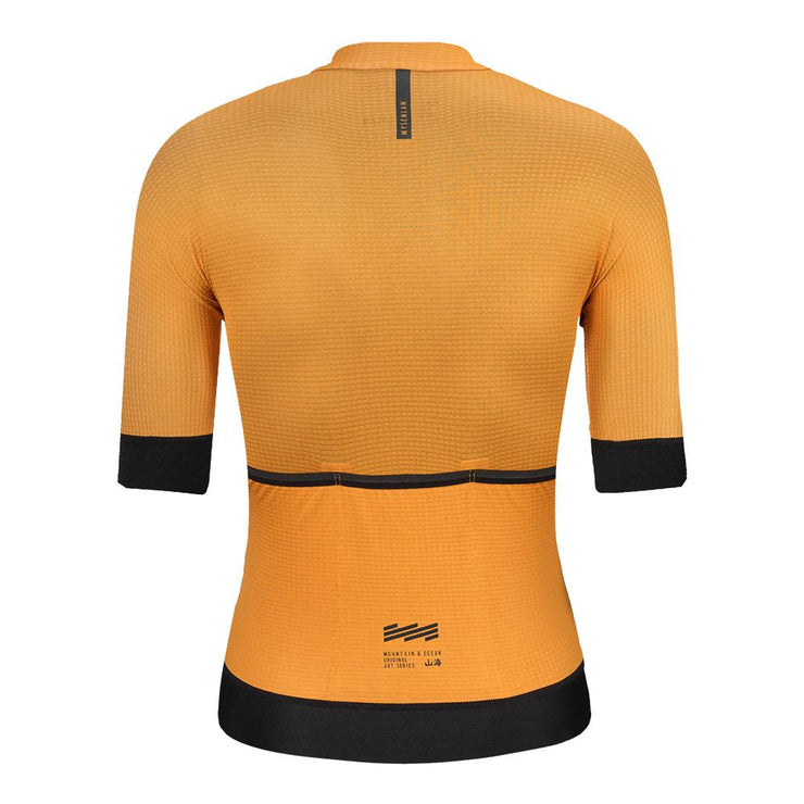 Dawn Amber Yellow Womens Jersey - Asian Art Series