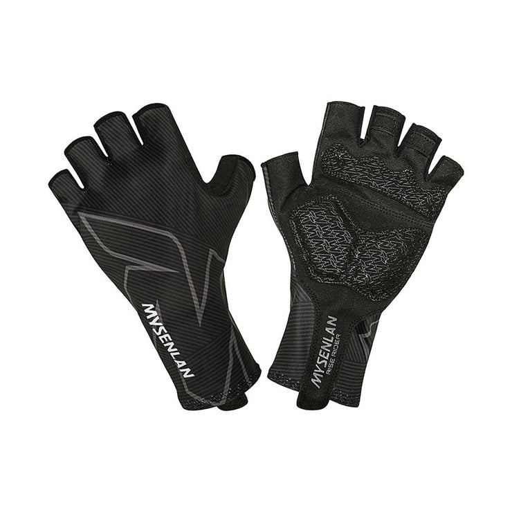Aurora Cycling Gloves Gradient Black