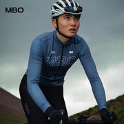 Samsara Men's Long Sleeve Thermal Jersey - Grisaille Blue