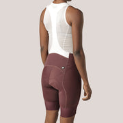Awaken Women's Bib Short - Atour II Maroon