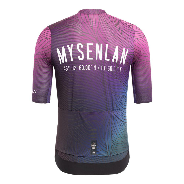 Neon Wave Mens Jersey - Asian Art Series